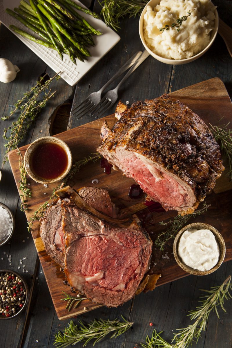 1 (8lb-9lb) 4 Bone Rib Roast Prime-0