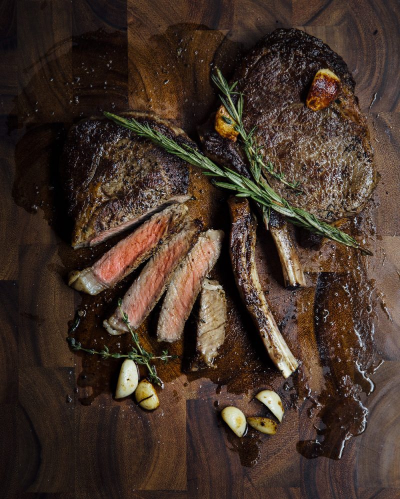 2 (16oz) Rib Chop Bone-in Dry Age Signature-445