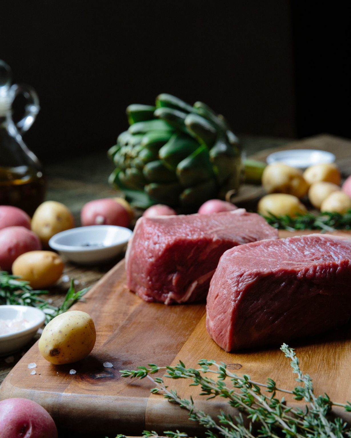 Top Sirloin Baseball Steak Prime Meat the Butchers