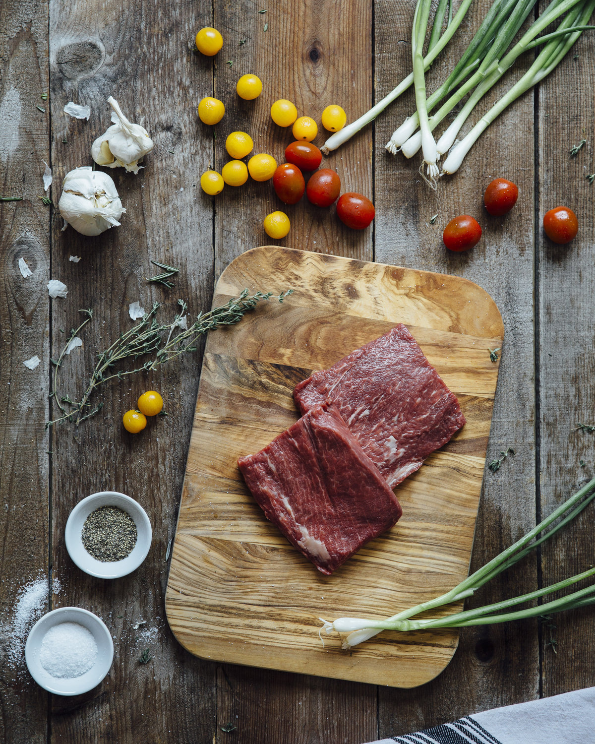 2 (6oz) Flat Iron Steak California Grass Fed-315