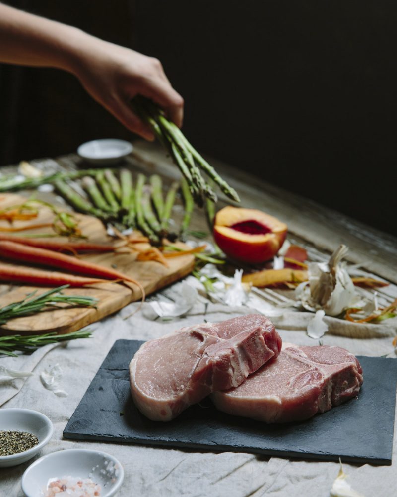 2 (10oz) Pork Loin Porterhouse-493