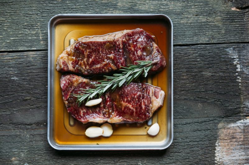 2 (10oz) Strip Loin Steak Center Cut USDA Prime-284